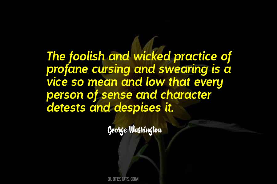 A Foolish Person Quotes #1229090