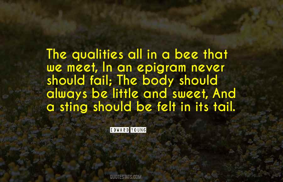 Quotes About A Bee #906612