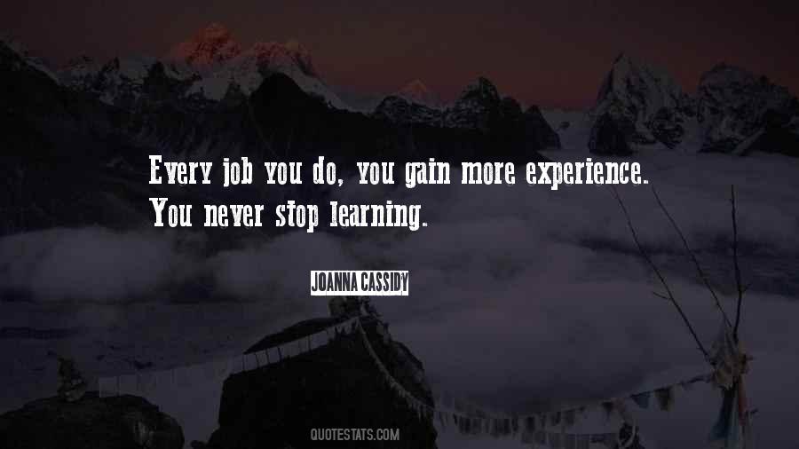 More Experience Quotes #1283598