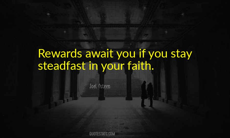 Stay Steadfast Quotes #366568