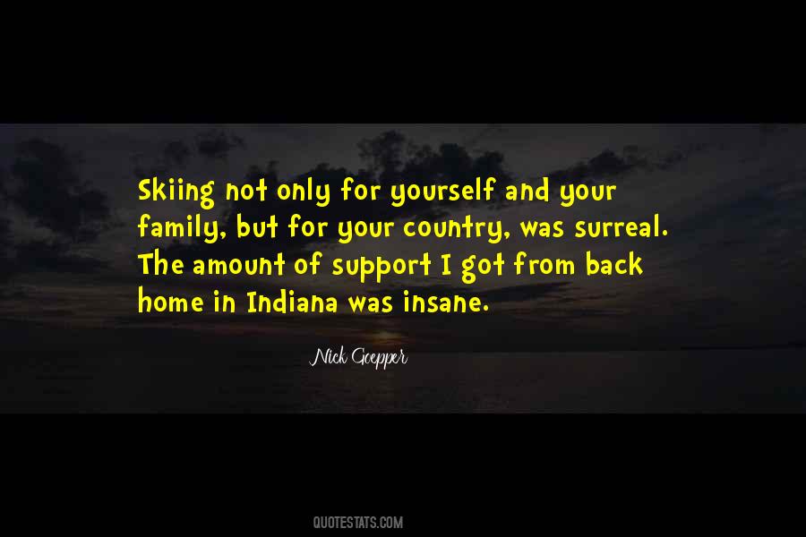 Family Skiing Quotes #70214