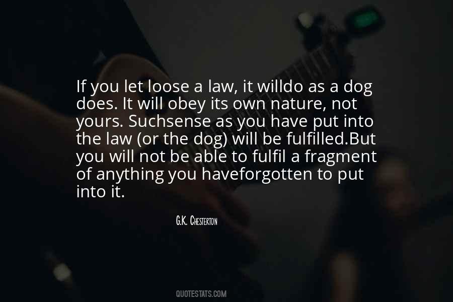Dog Nature Quotes #1574910