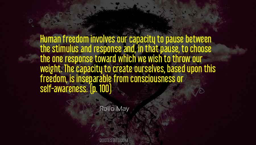 Capacity To Choose Quotes #1387775