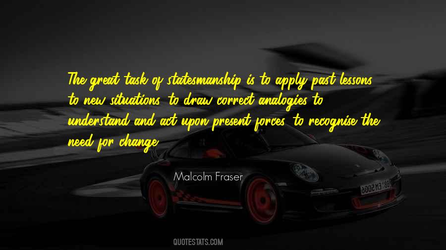 Quotes About Lessons Past #1082186