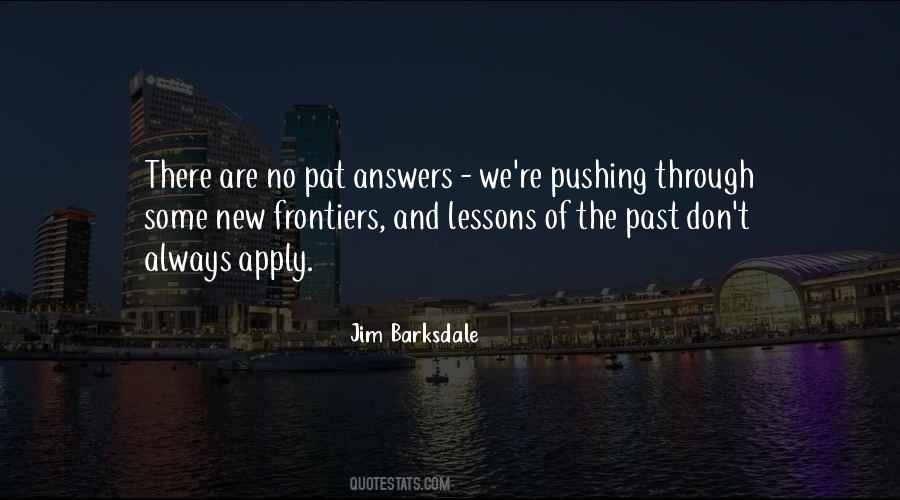 Quotes About Lessons Past #1266553