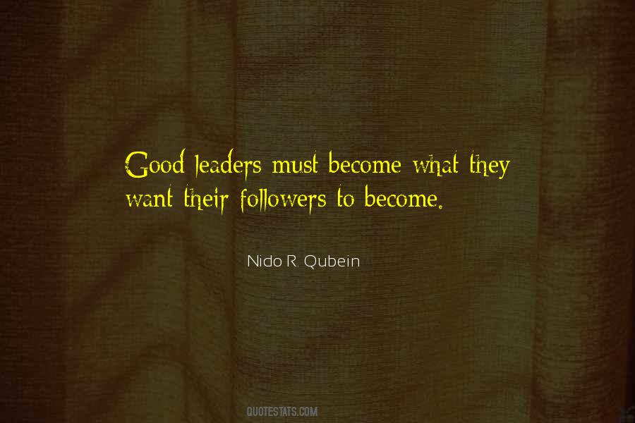 Leaders Followers Quotes #712908