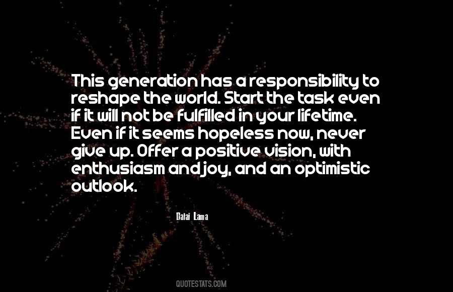 Positive And Optimistic Quotes #106001