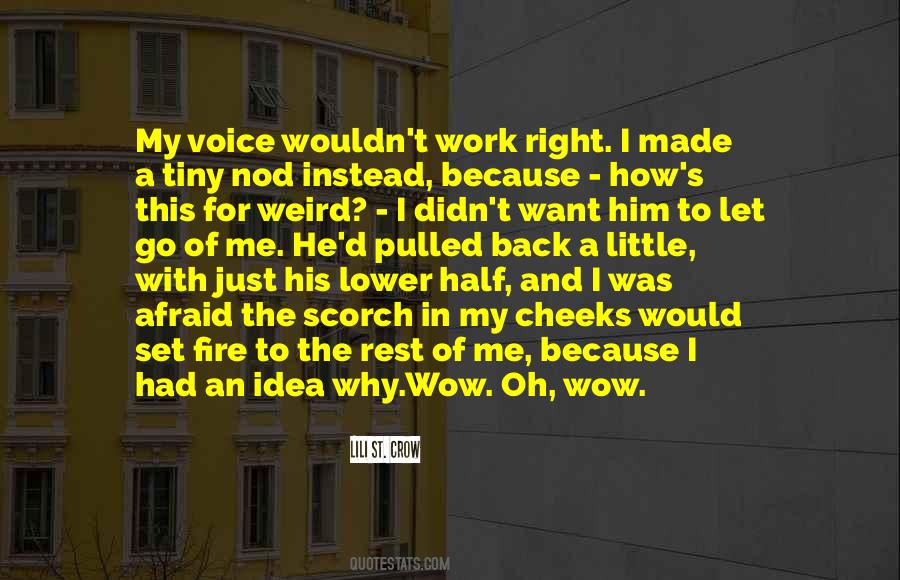 I Let Him Go Quotes #884681