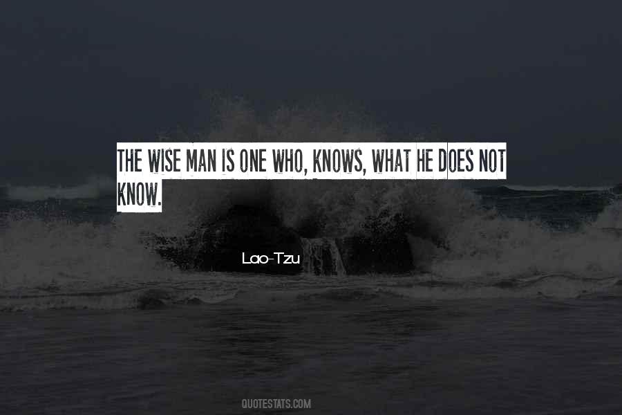 Man Who Is Wise Quotes #669475