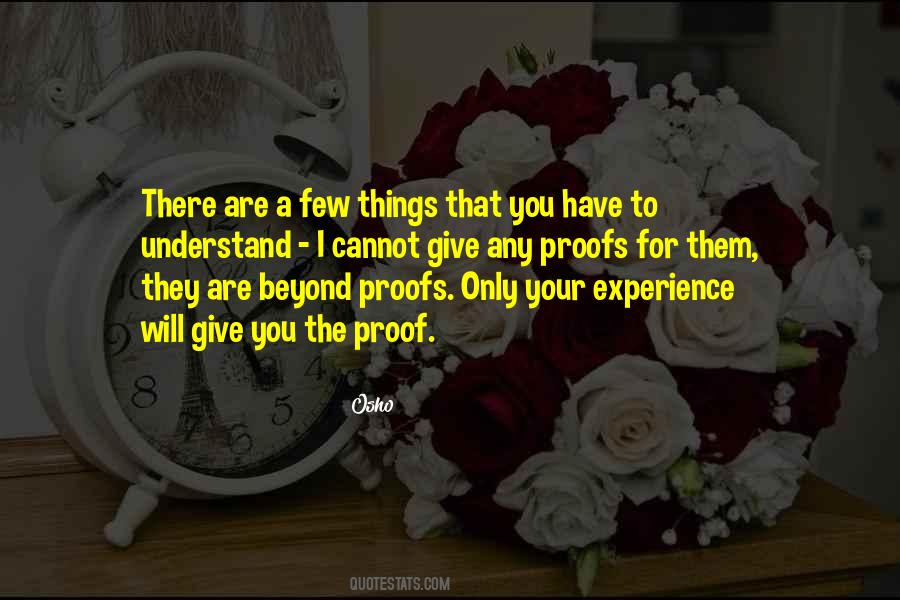 I Have Proof Quotes #1650922