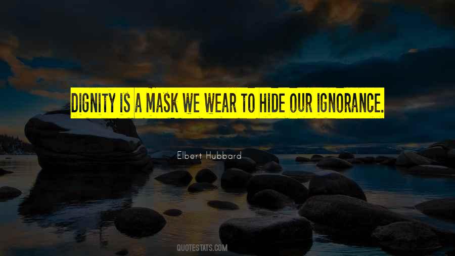 Mask We Wear Quotes #418167