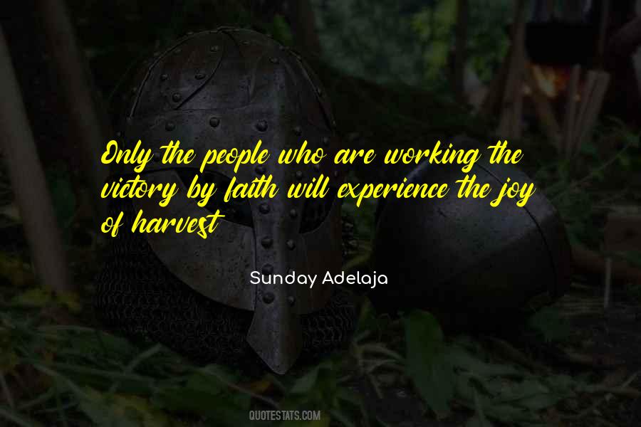 Joy Of Working Quotes #1137951