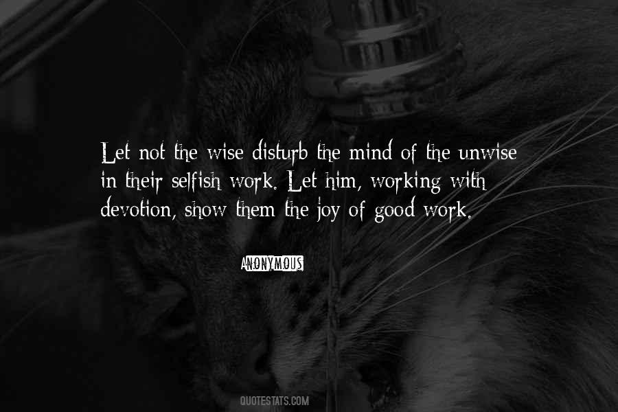 Joy Of Working Quotes #1417752