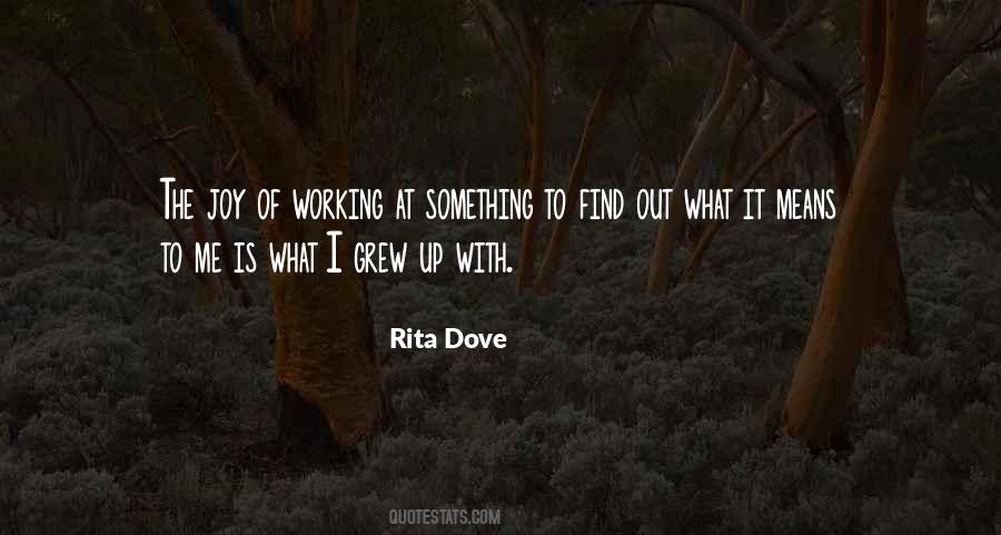 Joy Of Working Quotes #920298