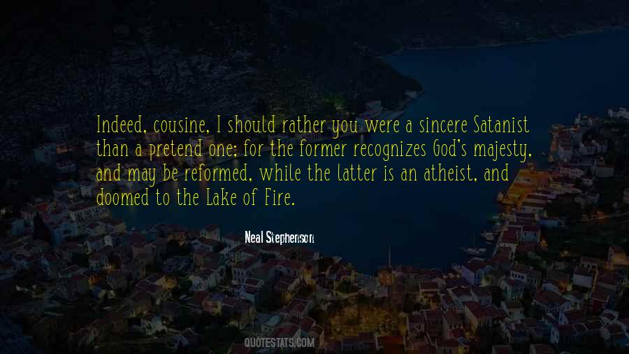 Fire God Quotes #16368