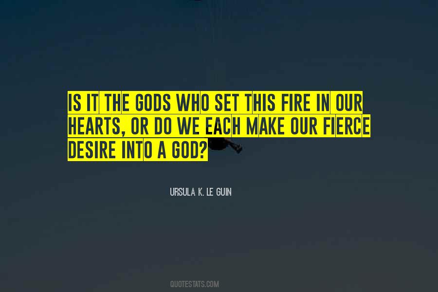 Fire God Quotes #340478