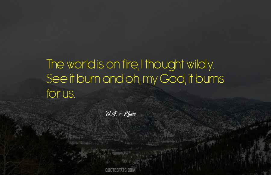Fire God Quotes #361828