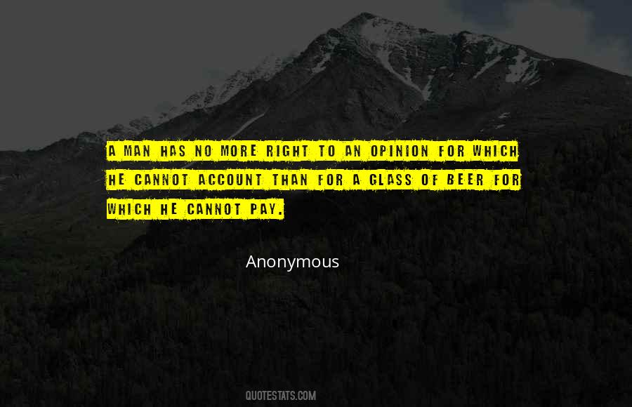 Glass Of Beer Quotes #1678753