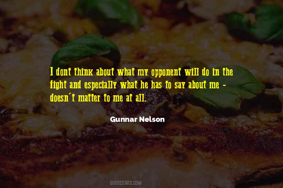 Quotes About Gunnar #289270