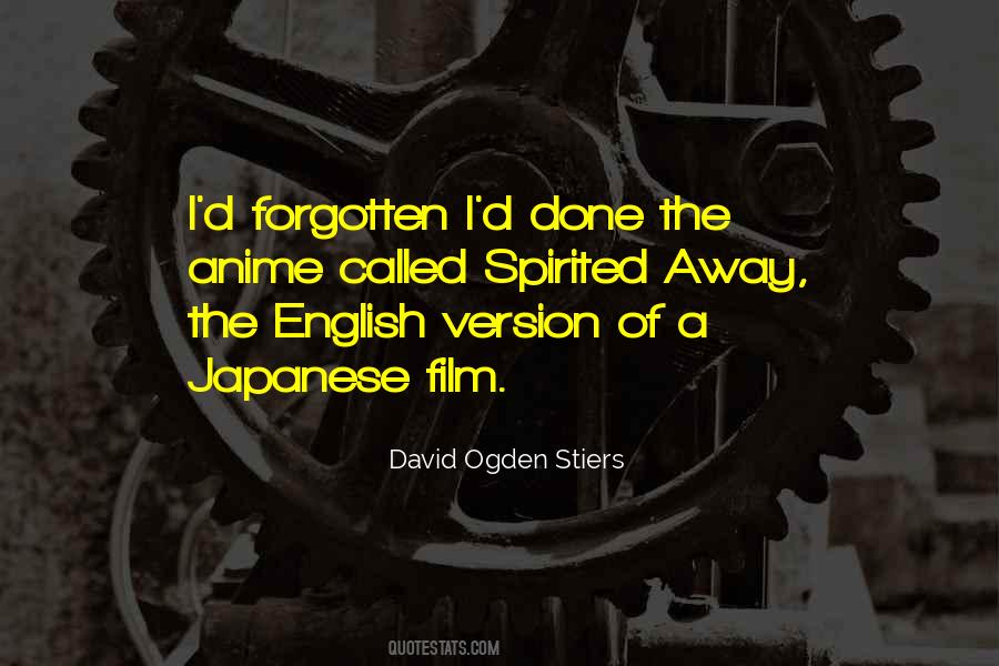 Japanese Film Quotes #261815