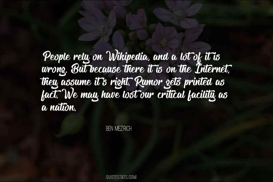 It Is The Right Of The People Quotes #416618