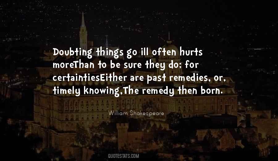 Things Hurt Quotes #161966