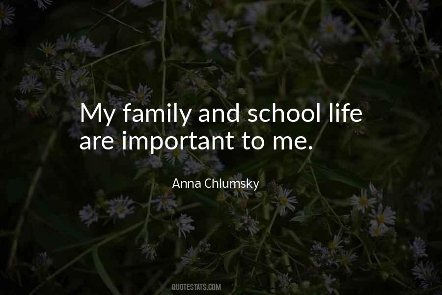 School Family Quotes #437371