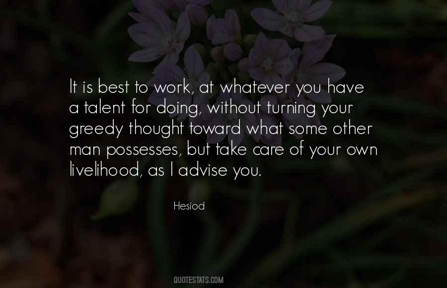You Have A Talent Quotes #152784