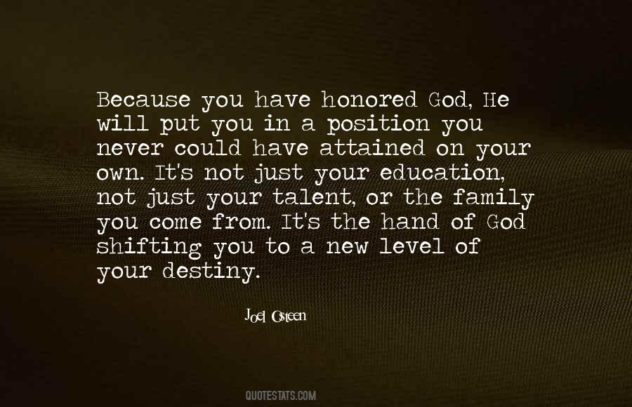 You Have A Talent Quotes #725584