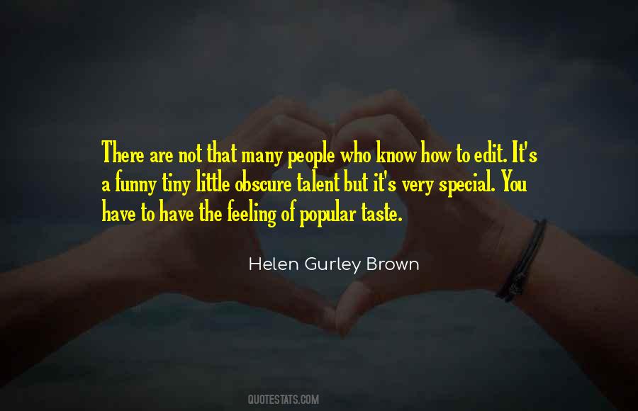 You Have A Talent Quotes #783135