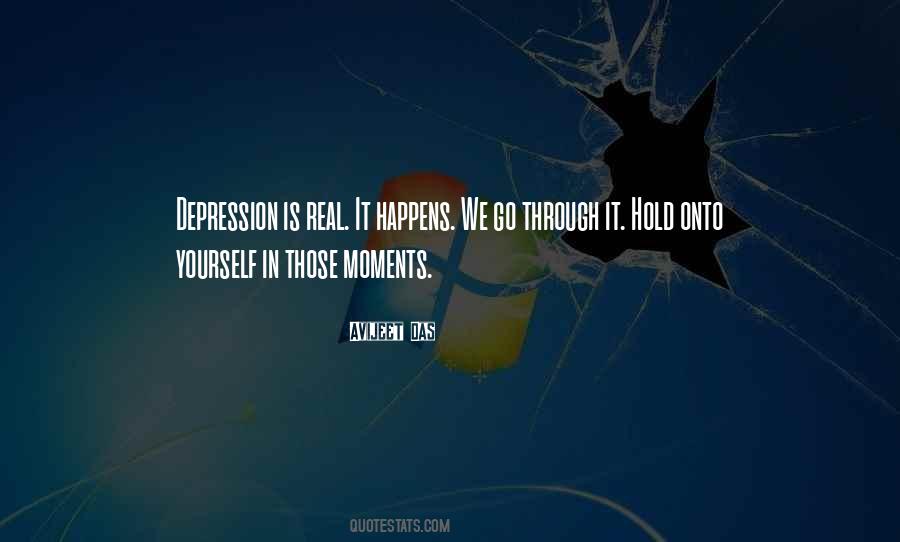 On Depression Quotes #124313