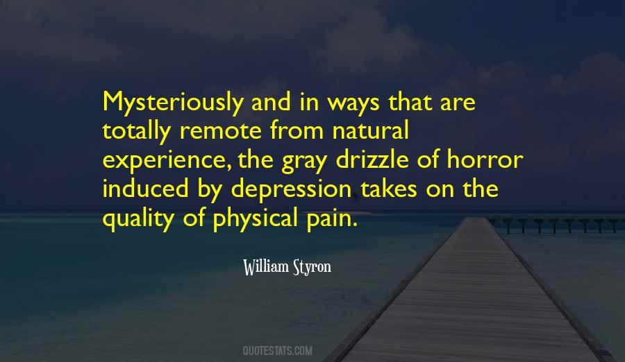 On Depression Quotes #217232