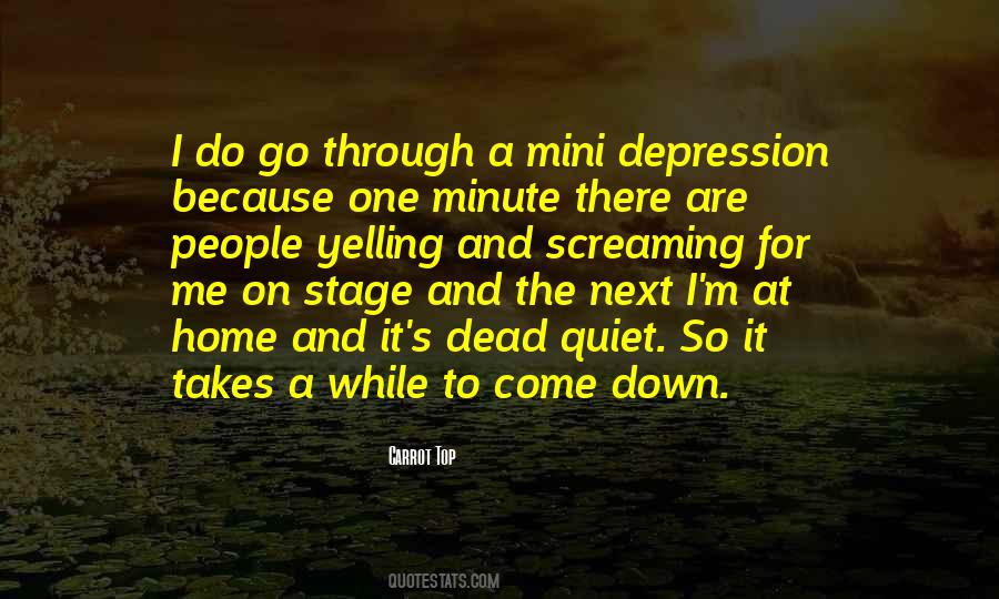 On Depression Quotes #393270