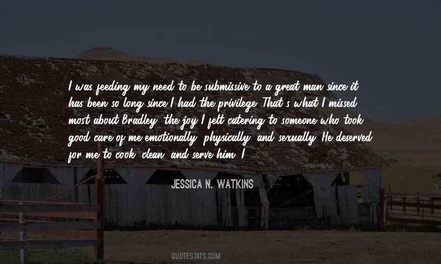 Be A Man About It Quotes #659800