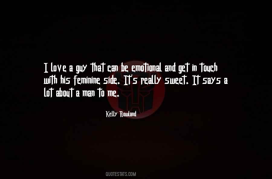 Be A Man About It Quotes #740608
