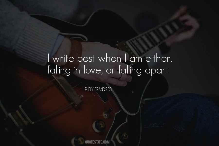 Best Falling Quotes #1226694
