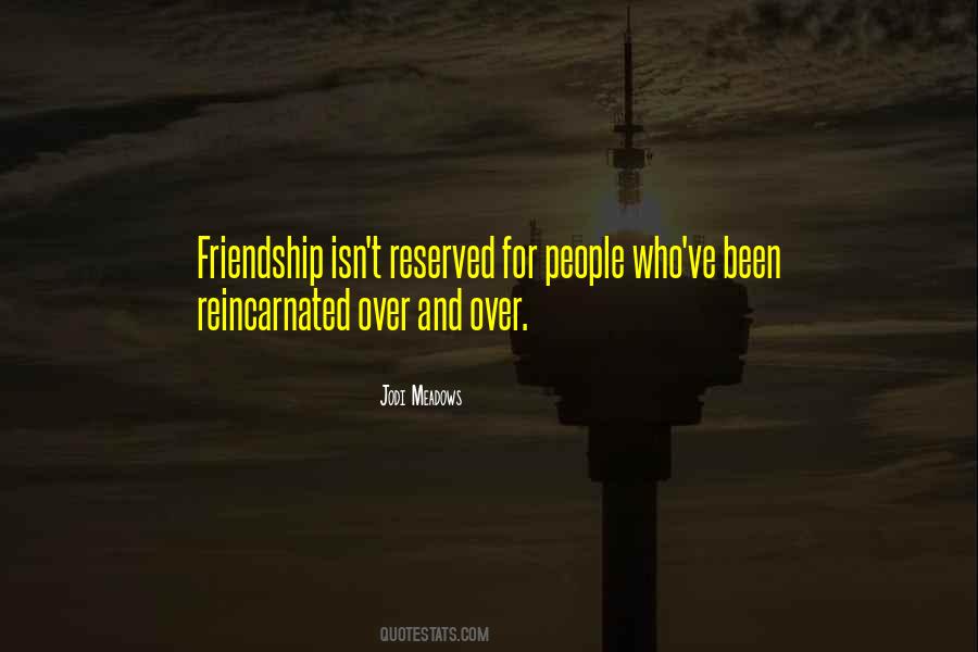 Friendship Isn't Quotes #1131059