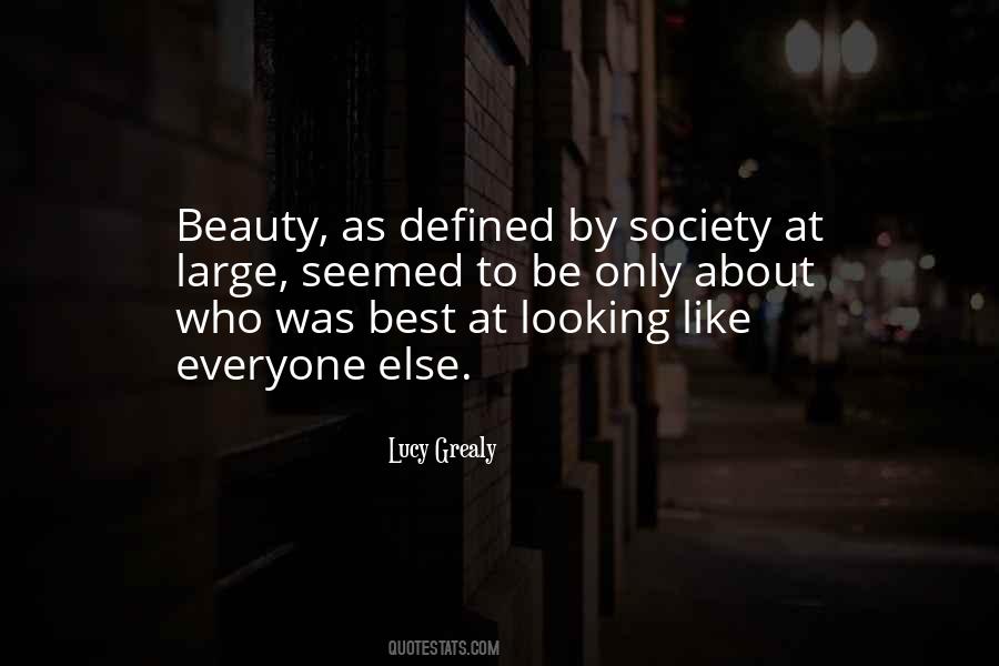 Beauty Is Defined Quotes #114585
