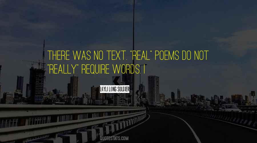 Real Words Quotes #1001074