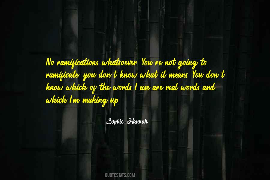 Real Words Quotes #1050844