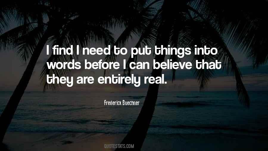 Real Words Quotes #387791