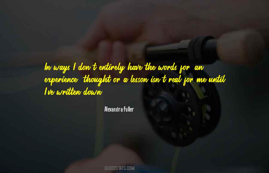 Real Words Quotes #708594