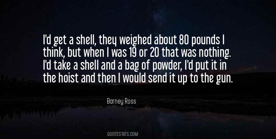 Quotes About Gun Powder #1464017