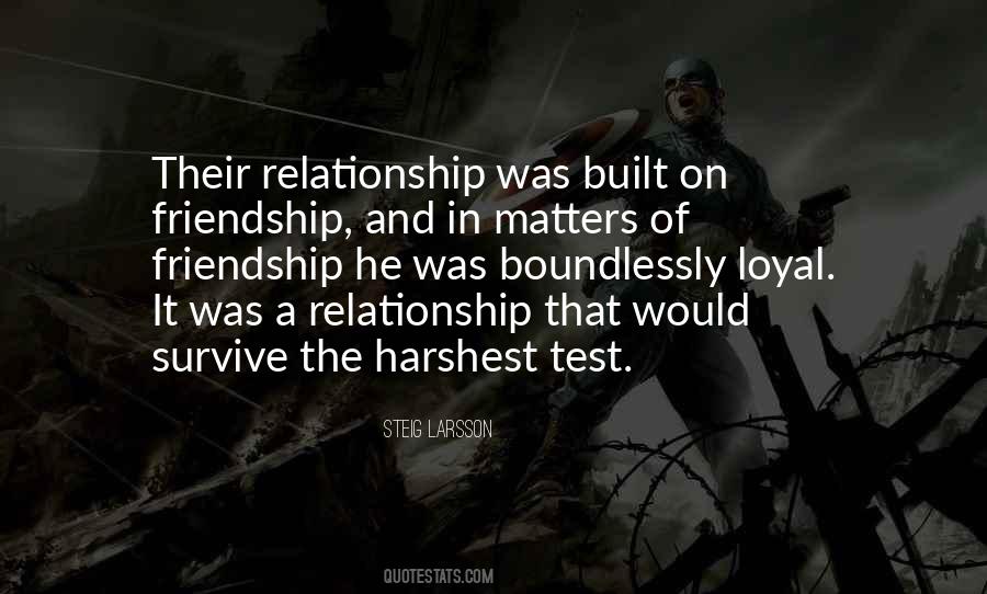 Friendship Matters Quotes #1370795