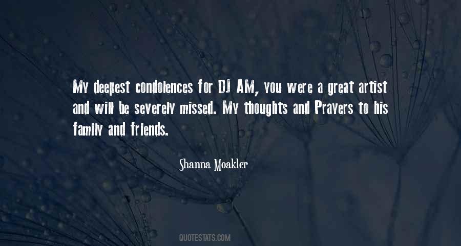 My Thoughts And Prayers Quotes #1675237