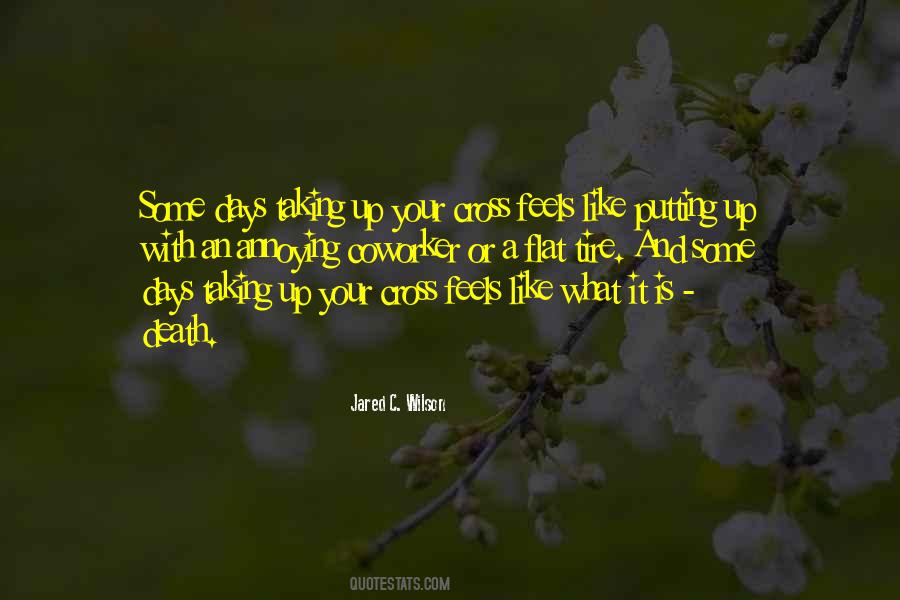 Quotes About Taking Up Your Cross #1227730