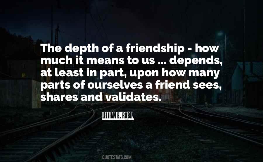 Friendship Means Quotes #1771391