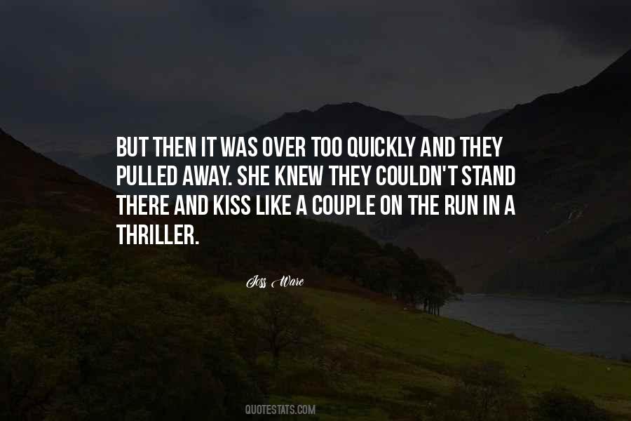 Couple Kiss Quotes #1751087