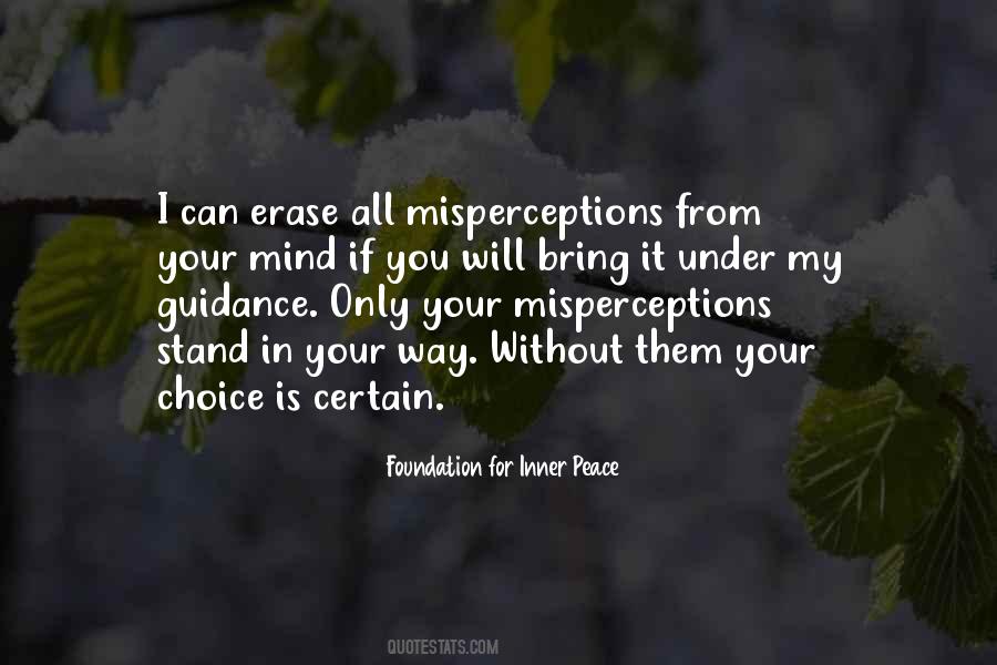 Peace In My Mind Quotes #50743