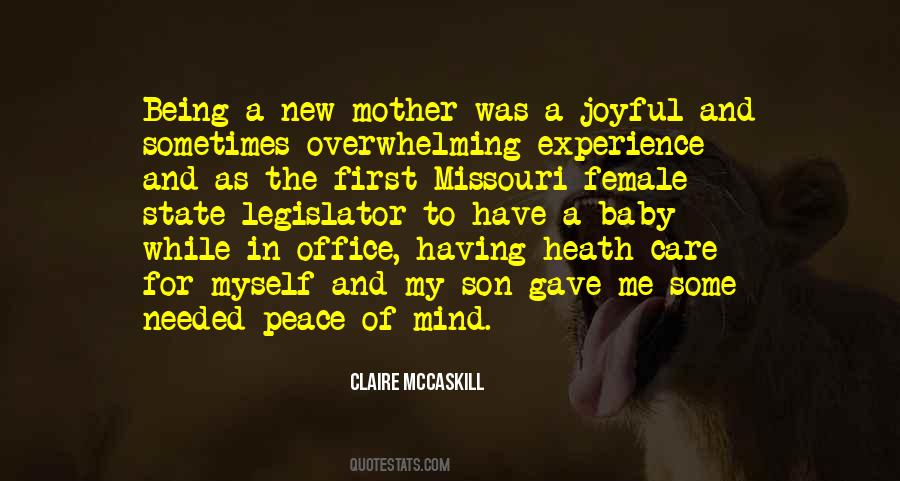 Peace In My Mind Quotes #508914